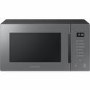 Refurbished Samsung Glass Front MS23T5018AC 23L 900W Freestanding Solo Microwave Charcoal