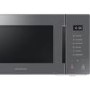 Refurbished Samsung Glass Front MS23T5018AC 23L 900W Freestanding Solo Microwave Charcoal