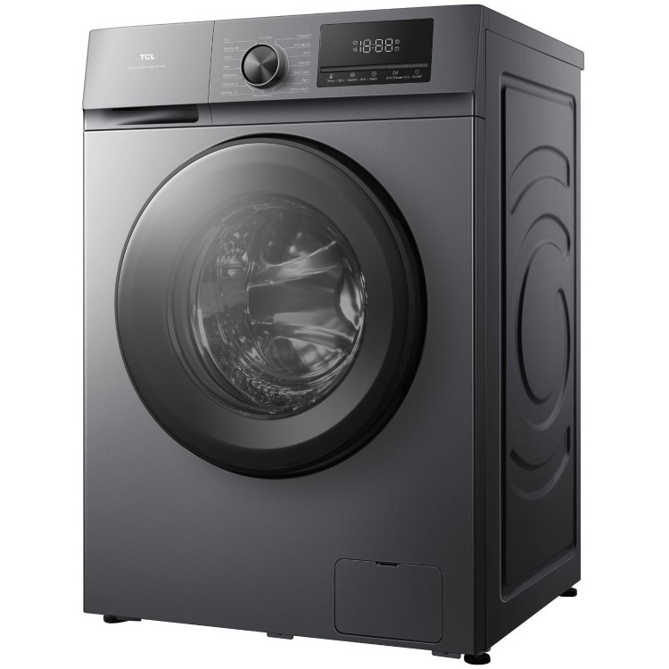 Refurbished TCL F Series FF0924SA0UK Freestanding 9KG 1400 Spin Washing Machine Graphite