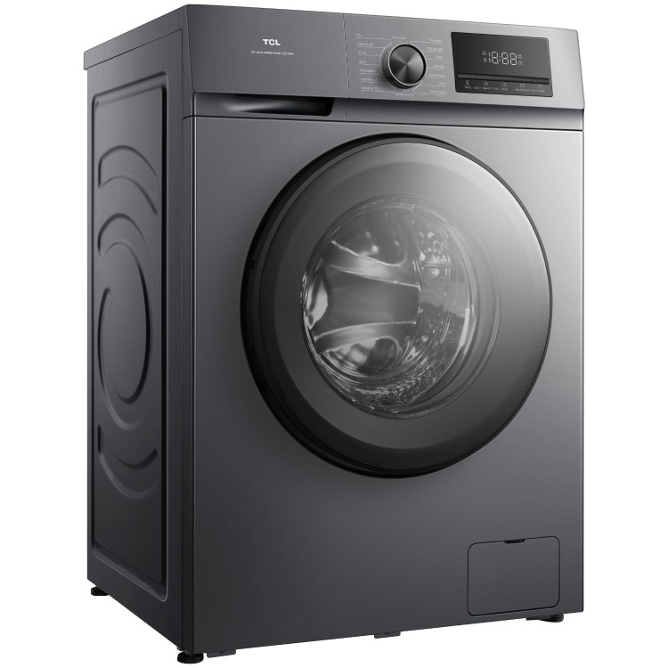 Refurbished TCL F Series FF0924SA0UK Freestanding 9KG 1400 Spin Washing Machine Graphite