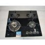 Refurbished Beko HCLW64222S 60cm 4 Burner Gas on Glass Hob Black