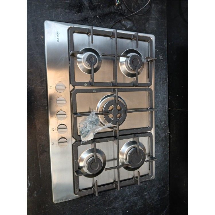 Refurbished Neff N50 T27BB59N0 75cm 5 Burner Gas Hob Stainless Steel