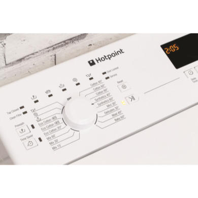 GRADE A2 - Hotpoint Anti-Stain 7kg 1200rpm Top Loading Washing Machine - White