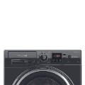 Refurbished Hotpoint AntiStain NSWM1046BSUK Freestanding 10KG 1400 Spin Washing Machine Black