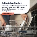 Refurbished Hotpoint Extra HFC3C26WCBUK 14 Place Freestanding Dishwasher Black