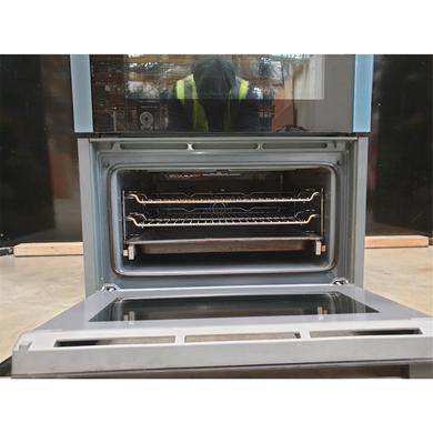 Refurbished Neff N50 J1ACE4HN0B 60cm Double Built Under Electric Oven With Catalytic Cleaning Stainless Steel