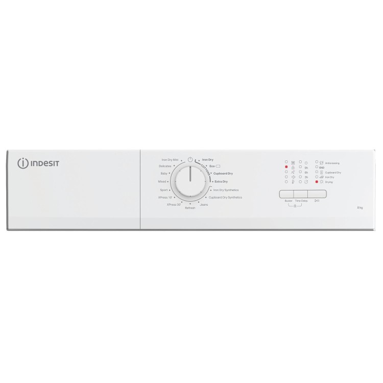 Refurbished Indesit CYDA81WWGLUK Freestanding 8KG Vented Tumble Dryer White