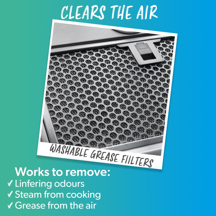 AEG 5000 Series 70cm Canopy Cooker Hood - Stainless Steel