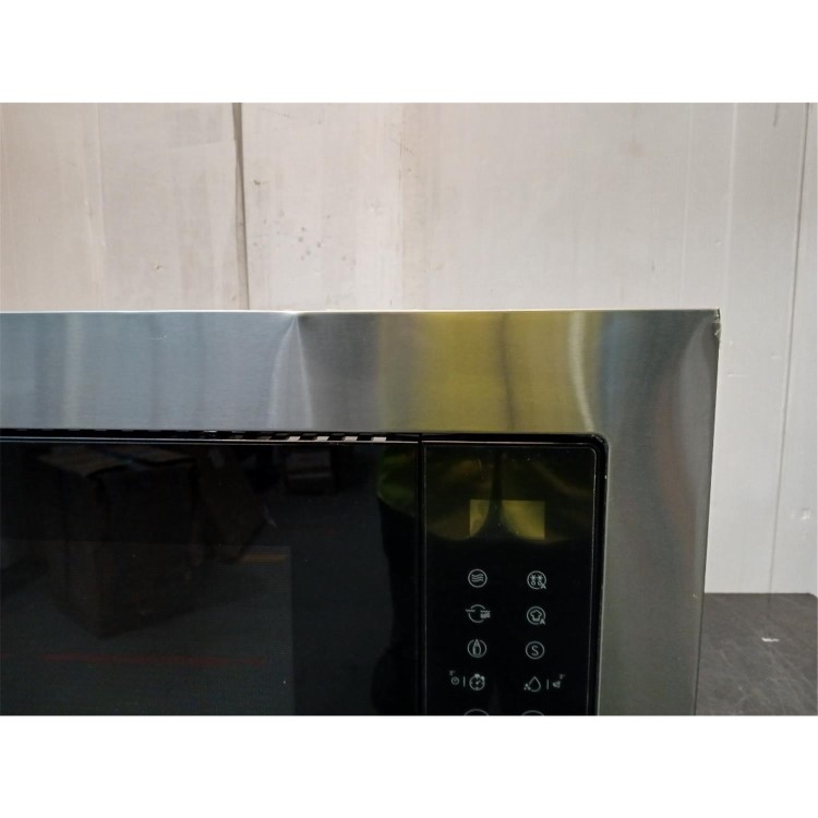 Refurbished Indesit MWI125GX Built In 25L with Grill 900W Microwave Stainless Steel