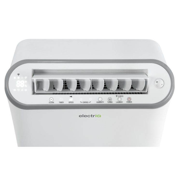 Refurbished electriQ 25L Smart Premium Low-Energy Laundry Dehumidifier