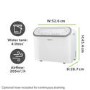 Refurbished electriQ 25L Smart Premium Low-Energy Laundry Dehumidifier