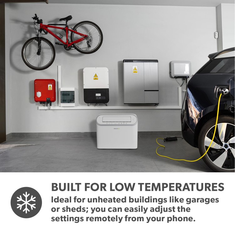 Refurbished electriQ 25L Smart Premium Low-Energy Laundry Dehumidifier