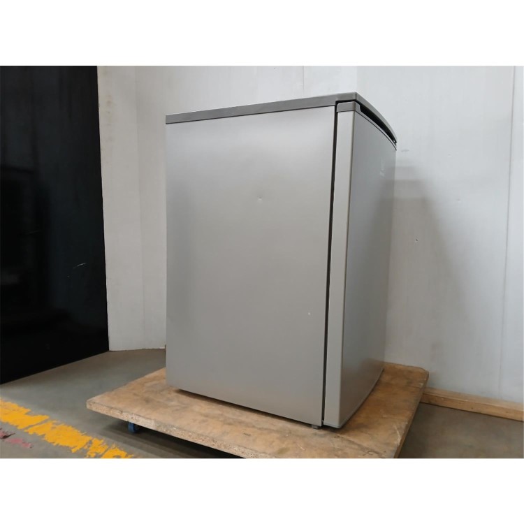 Refurbished Indesit I55RM1120SUK Freestanding 135 Litre Under Counter Fridge Silver