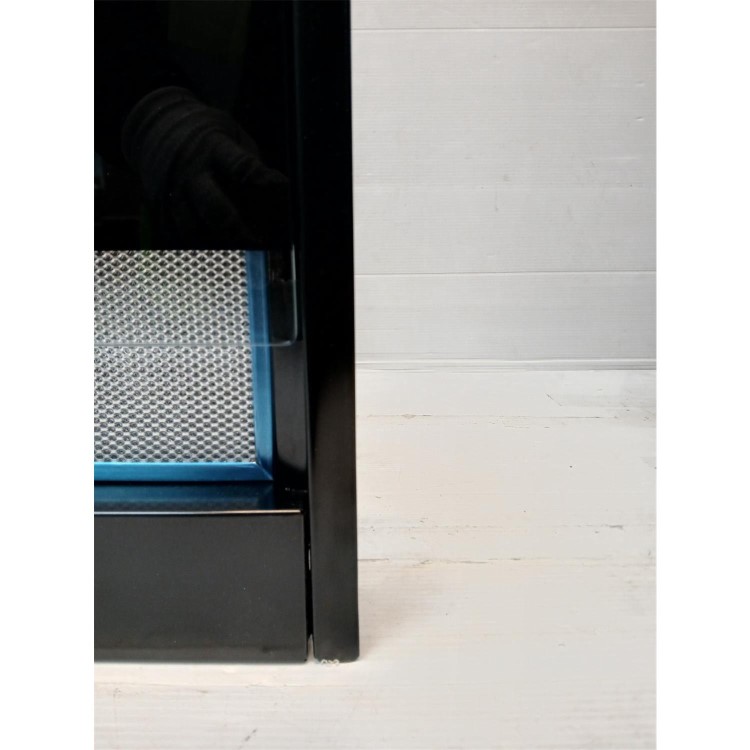 Refurbished Neff N70 D65XAM2S0B 60cm Integrated Cooker Hood with Fold-out Glass Deflector Black