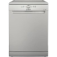 GRADE A2 - Indesit Fast&Clean Freestanding Dishwasher - Silver