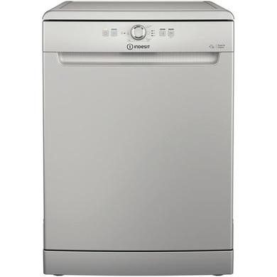 Indesit D2FHK26S 60cm Dishwasher in Silver 14 Place Setting E Rated