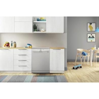 GRADE A2 - Indesit Fast&Clean Freestanding Dishwasher - Silver