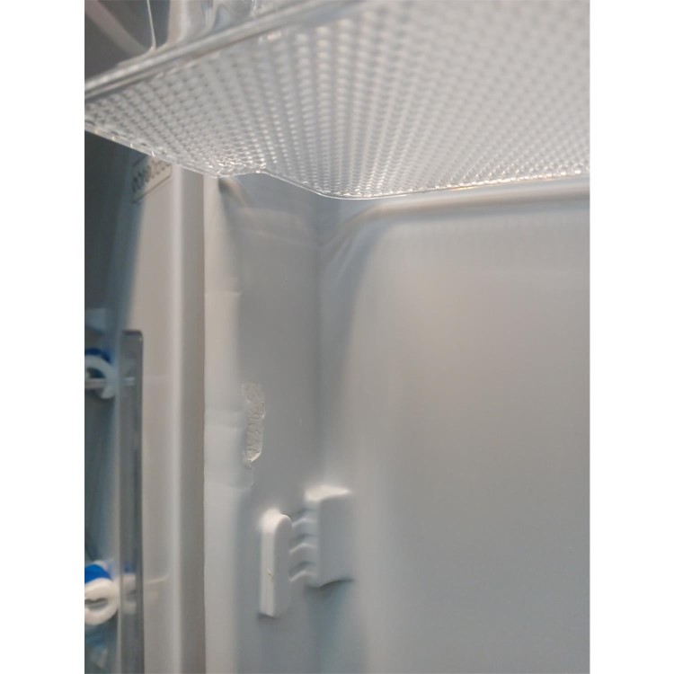 Refurbished electriQ eiQ54MDFFINOX Freestanding 282 Litre 60/40 Frost Free Fridge Freezer Stainless Steel