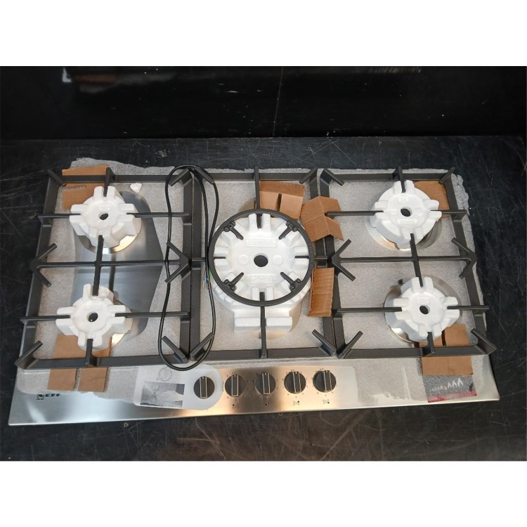 Refurbished Neff N70 T29DS69N0 90cm 5 Burner Gas Hob Stainless Steel