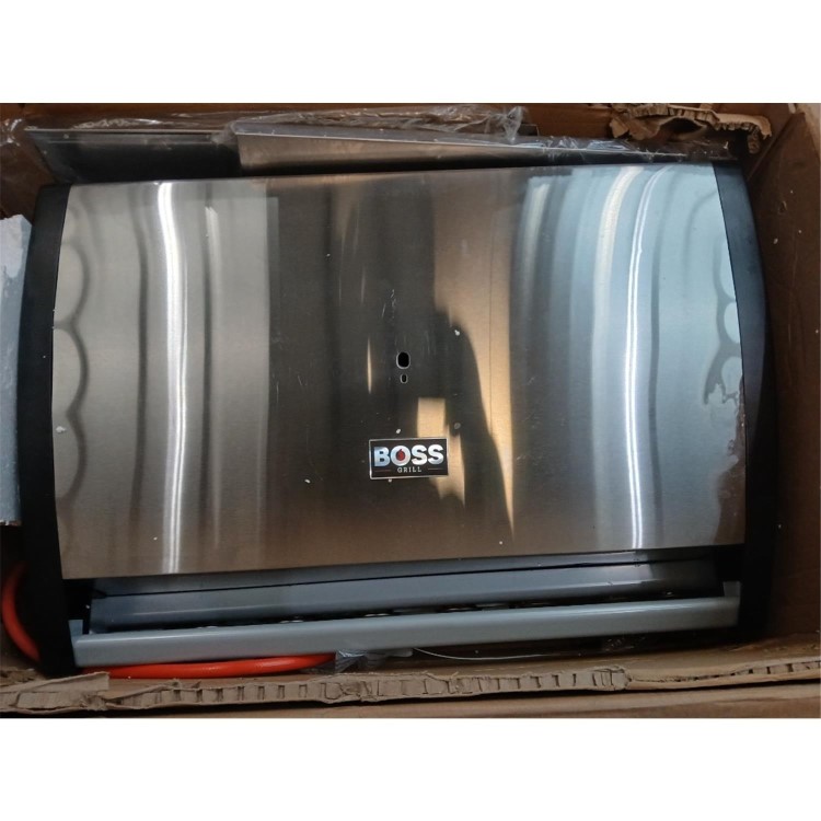 Refurbished Boss Grill Alabama Elite - 6 Burner Gas BBQ with Side Burner - Stainless Steel