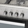 Refurbished electriQ EQDFC360SS 60cm Dual Fuel Cooker Stainless Steel