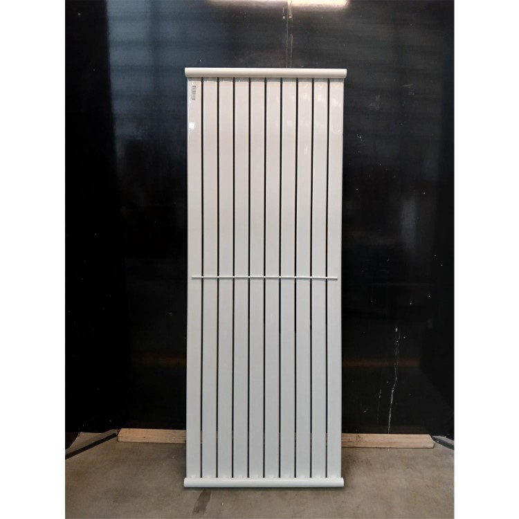 Riace White Vertical Flat Designer Radiator 1800x680mm Single Panel 4509 BTU