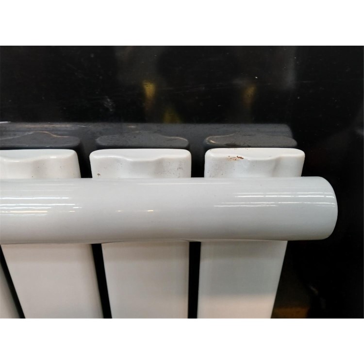 Riace White Vertical Flat Designer Radiator 1800x680mm Single Panel 4509 BTU