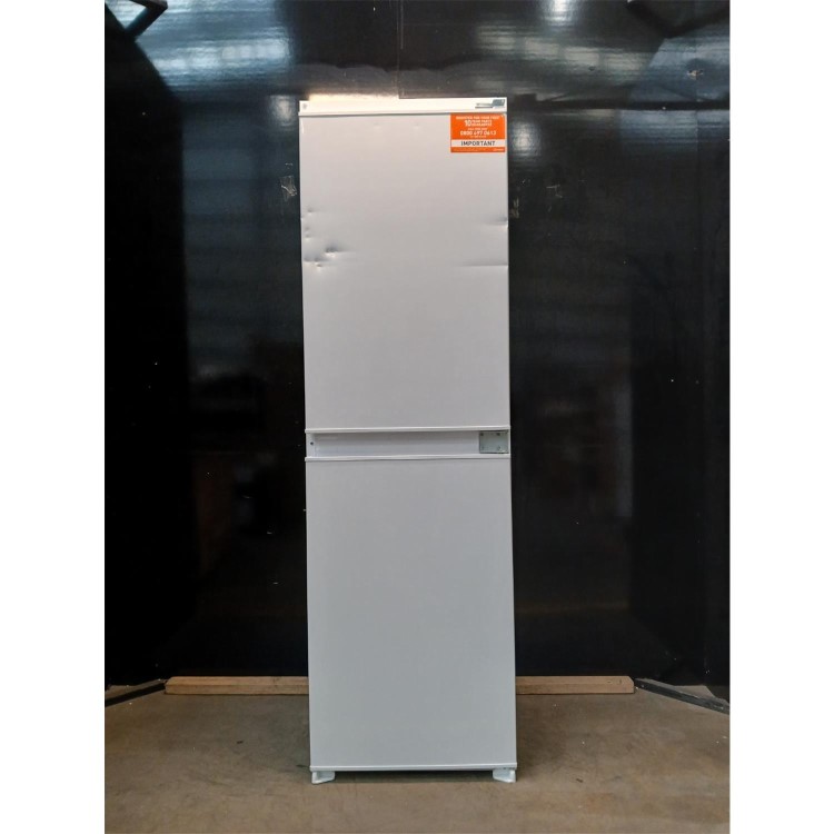 Refurbished Indesit IBC185050F2 Integrated 230 Litre 50/50 Frost Free Fridge Freezer White