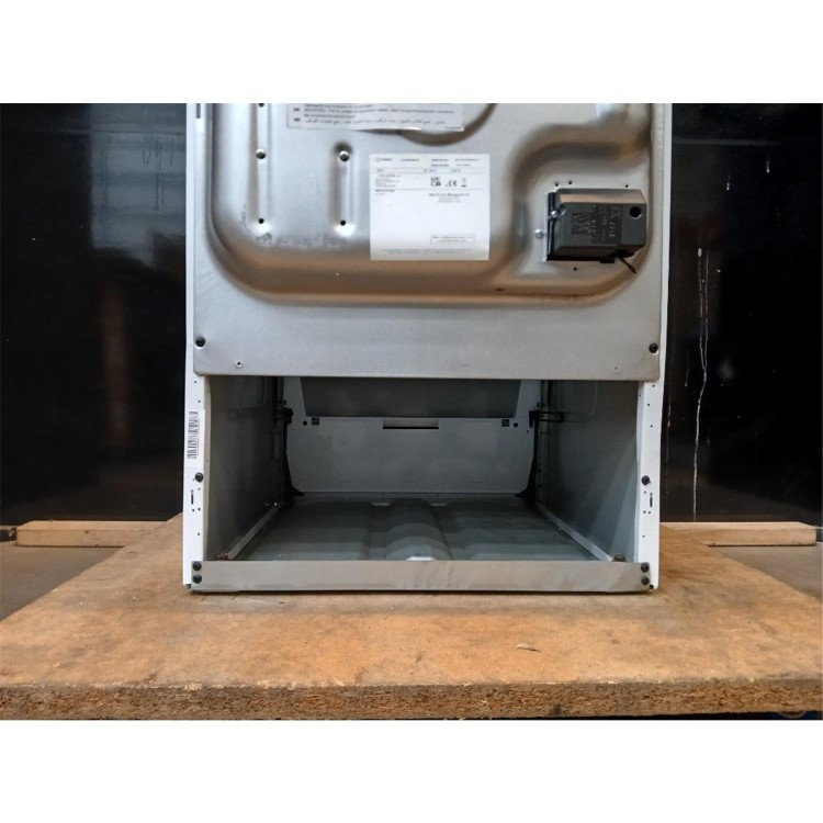 Refurbished Indesit IS5E4KHW 50cm Electric Cooker with Sealed Plate Hob White