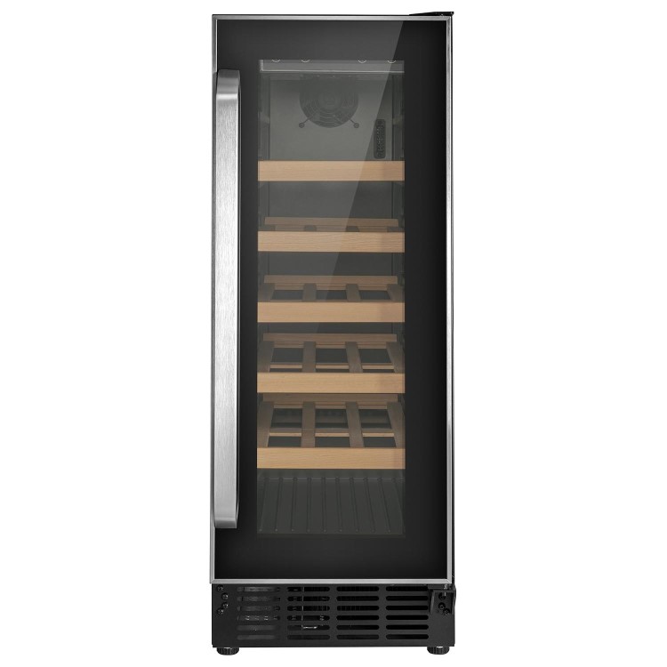 Refurbished electriQ eiQ30WINESS  Freestanding 18 Bottle Under Counter Wine Cooler Stainless Steel