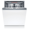 SMV4HVX00G Bosch Series 4 Integrated Dishwasher - Smart Wi-Fi, D-Rated, Silver control panel