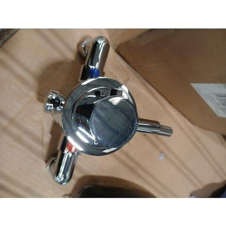 GRADE A2 - Chrome 1 Outlet Exposed Thermostatic Shower Valve - Volta