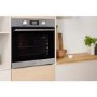 Refurbished Indesit Aria IFW6340IXUK 60cm Single Built In Electric Oven Stainless Steel