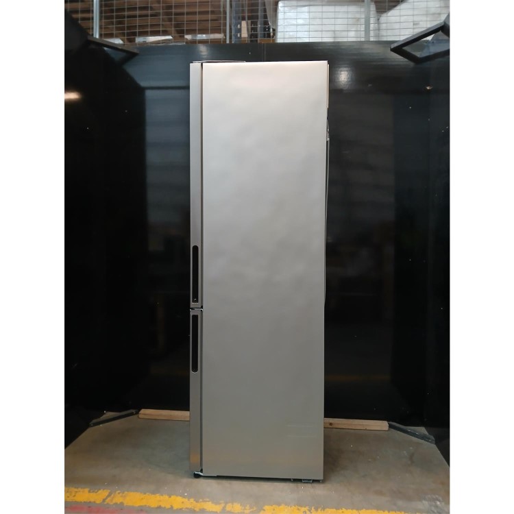 Refurbished Hoover HOCE4T620EXK Freestanding 377 Litre 70/30 Frost Free Fridge Freezer Silver