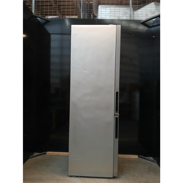 Refurbished Hoover HOCE4T620EXK Freestanding 377 Litre 70/30 Frost Free Fridge Freezer Silver