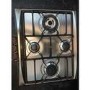GRADE A3 - Smeg Cucina 60cm 4 Burner Gas Hob with Wok Burner - Stainless Steel