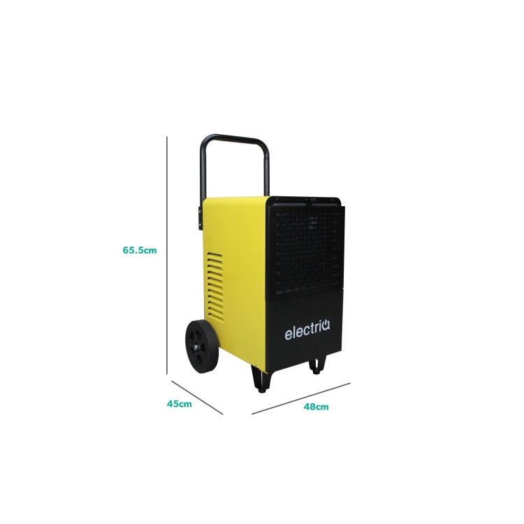 Refurbished ECD30-V2 electriQ 30 litre per day Commercial Dehumidifier on Large wheels with digital humidistat