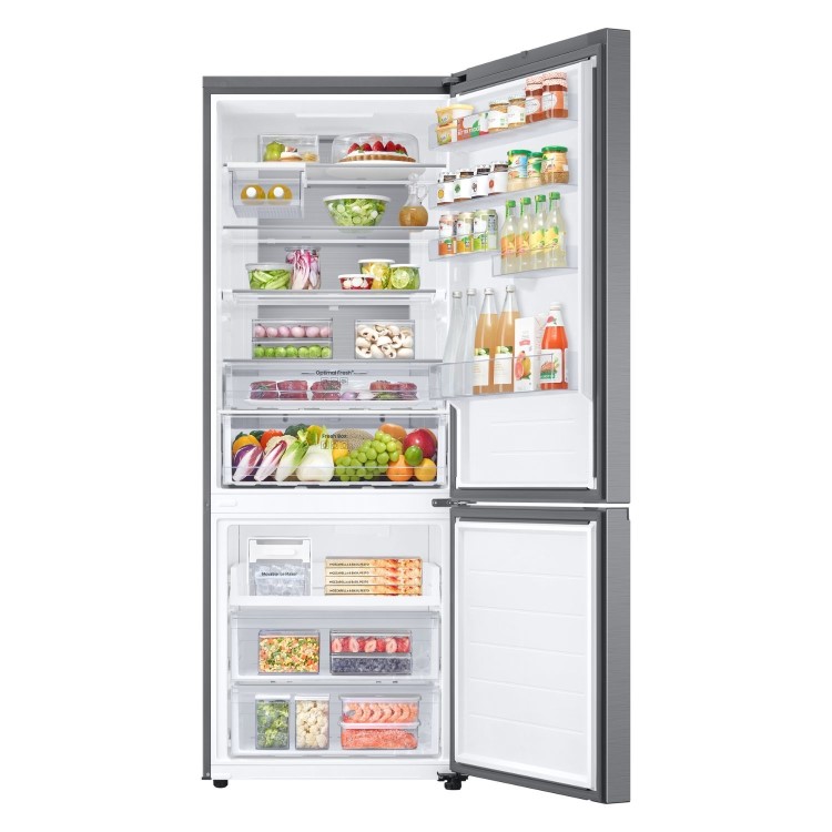 Refurbished Samsung SpaceMax RB53DG703CS9EU Freestanding 538 Litre 70/30 Fridge Freezer Silver