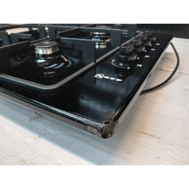 Refurbished Neff N30 T26BR46S0 58cm 4 Burner Gas Hob Black