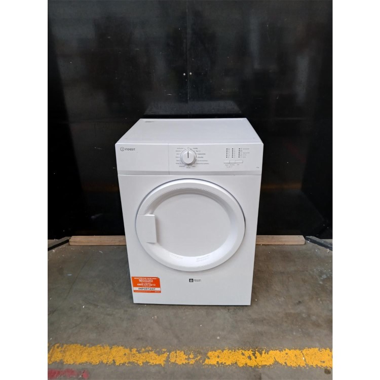 Refurbished Indesit CYDA81WWGLUK Freestanding Vented 8KG Tumble Dryer White
