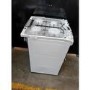 Refurbished AEG CGX1130ACW 55cm Gas Cooker with Lid White