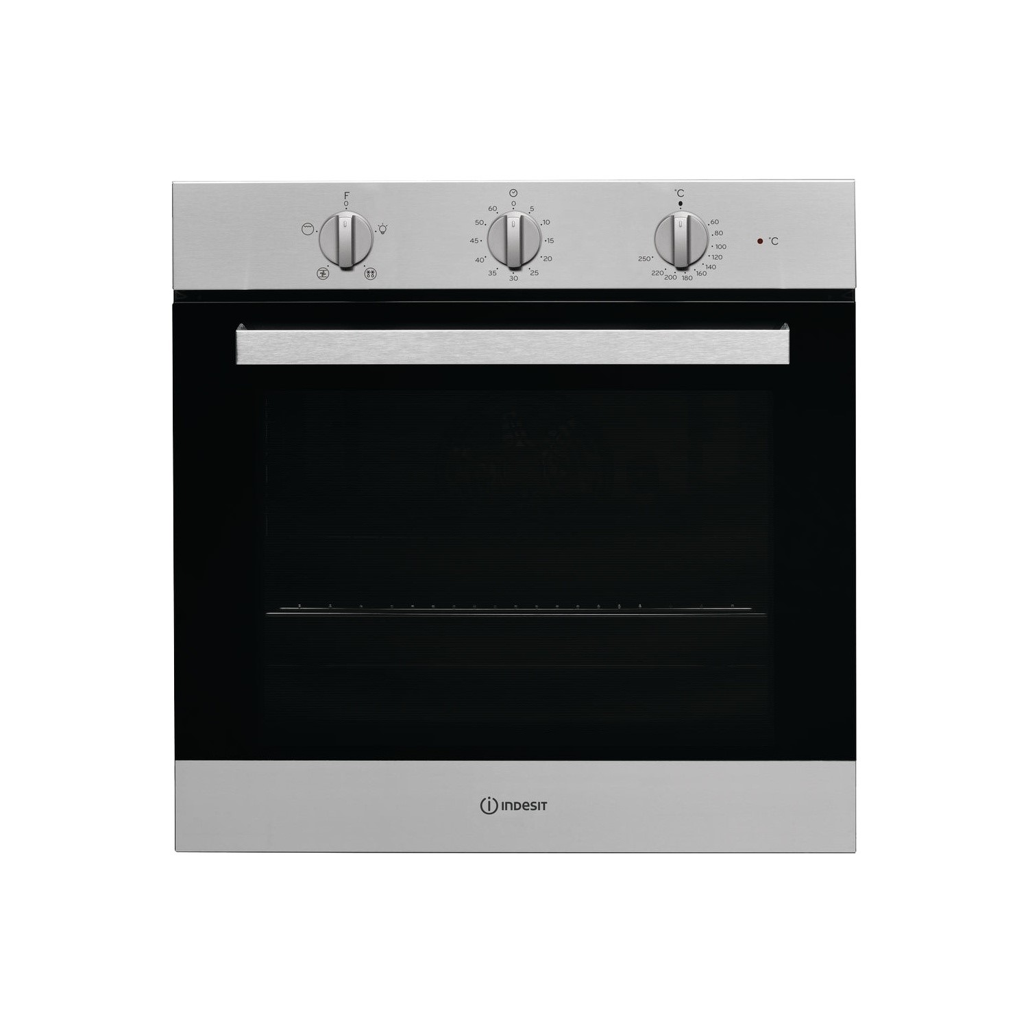 Indesit IFW6330IX Aria Electric Fan Assisted Single Oven - Stainless Steel