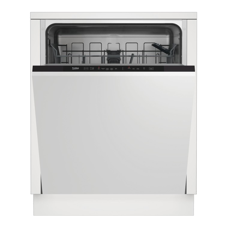 Beko Integrated Dishwasher – Quick&Shine&#153; Black Control Panel