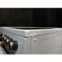 Refurbished electriQ EQECW160CERAMIC 60cm Electric Cooker White