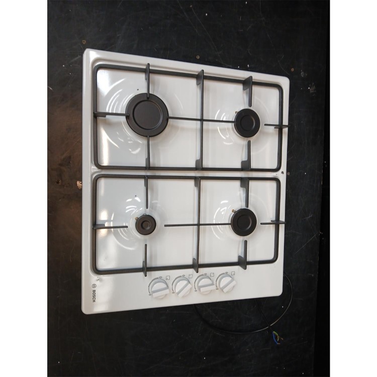 Refurbished Bosch Series 2 PBP6B2B60 58cm 4 Burner Gas Hob White