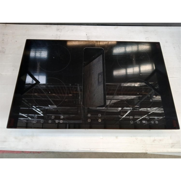 Refurbished electriQ eIQ80INDD 80cm 4 Zone Venting Induction Hob Black