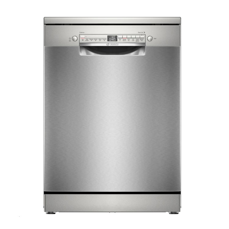 Refurbished Bosch Series 2 SMS2HVI67G 14 Place Freestanding Dishwasher Stainless Steel