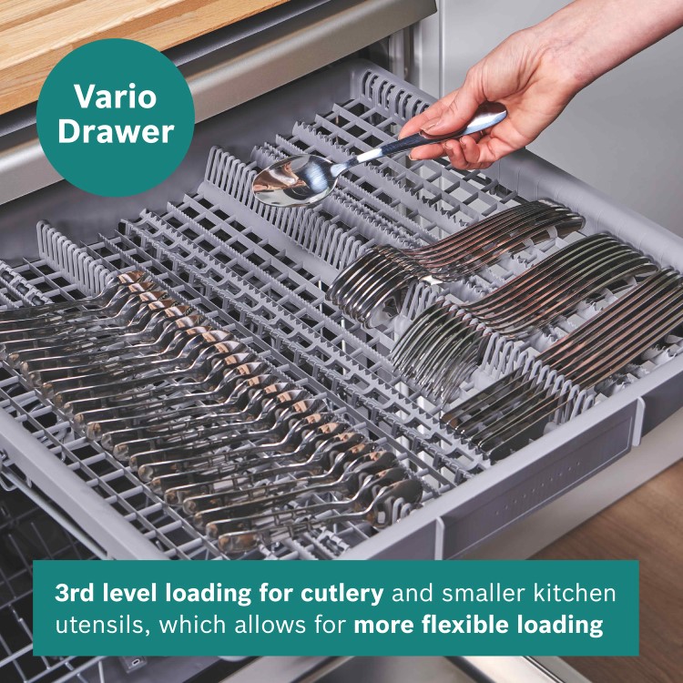 Refurbished Bosch Series 2 SMS2HVI67G 14 Place Freestanding Dishwasher Stainless Steel