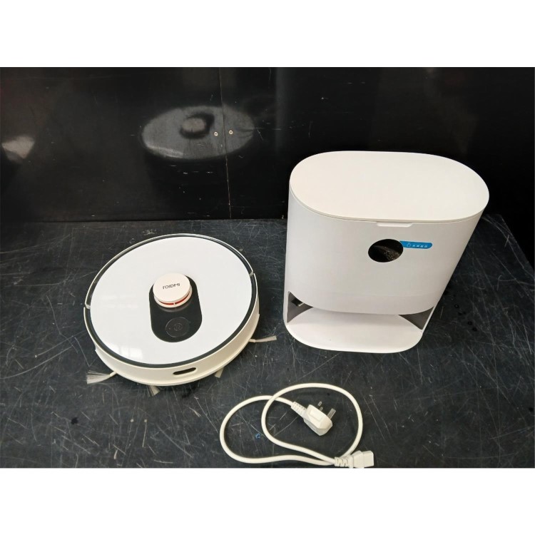 Refurbished Xiaomi Eve Plus Robot Vacuum Cleaner with Laser Navigation and Large Dust Collector for Carpets Hard Floor and Mopping