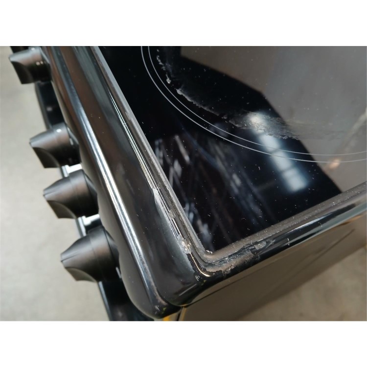 Refurbished Hotpoint HD5V92KCB 50cm Electric Cooker Black